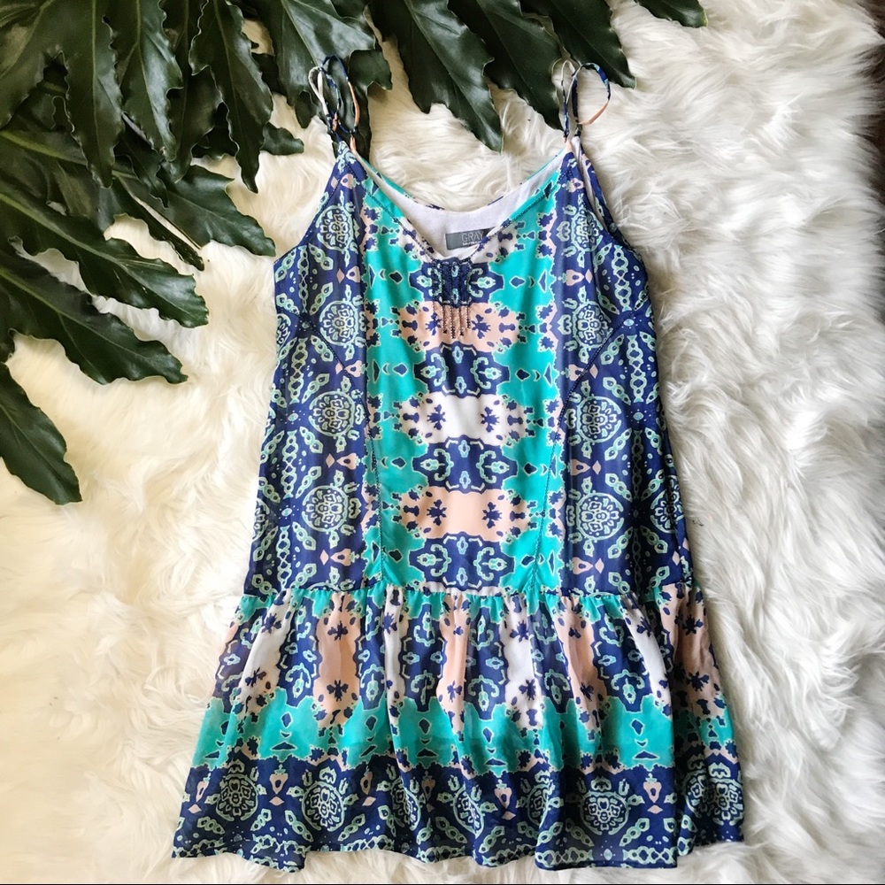 GRAY Saks Fifth Avenue Peplum Top